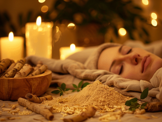 ashwagandha kolderka stres sen ukojenie indyjski zen szen