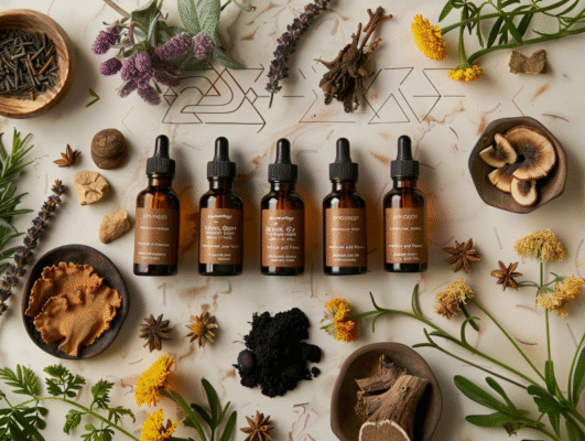 harmony spirit adaptogeny grzyby reishi chaga spokoj anna mazur